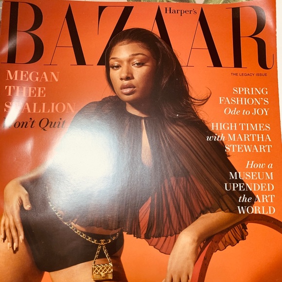 Megan Thee Stallion Bazaar magazine collectible - Picture 1 of 4
